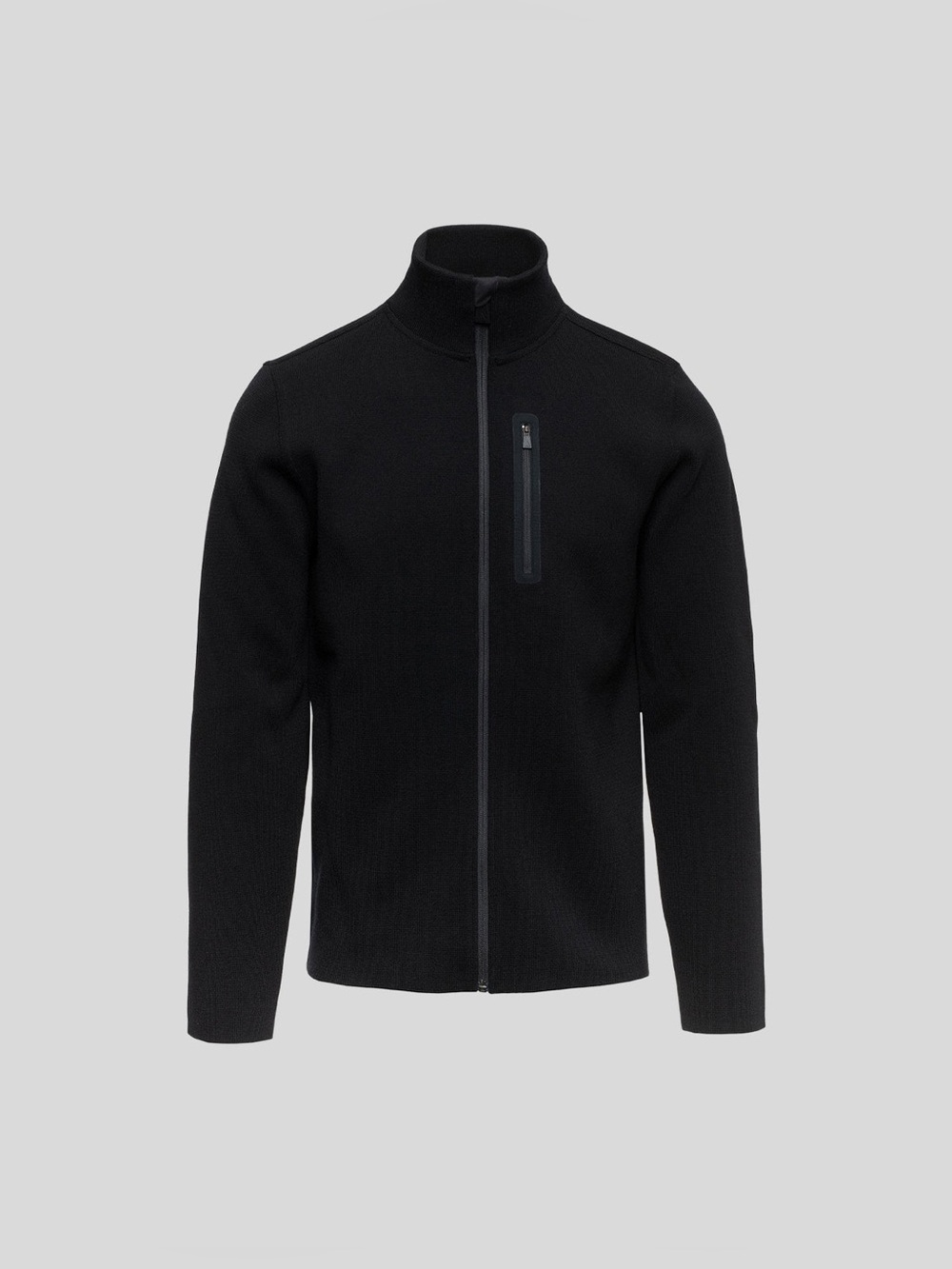 Aztech Mountain Matterhorn Full Zip Sweater - M Water Repellent Wool Apres Ski